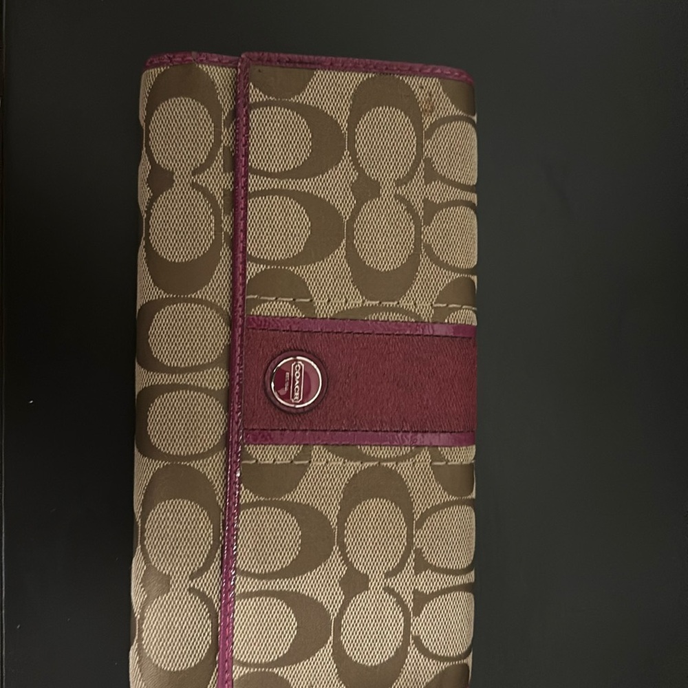 Coach signature C wallet